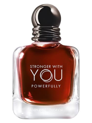 Giorgio Armani Stronger With You Powerfully perfume bottle - luxury fragrance