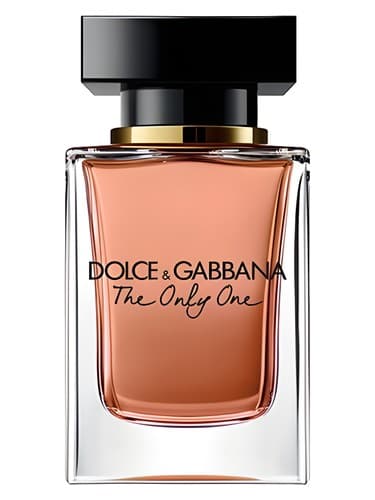 Dolce&Gabbana The Only One perfume bottle – blurred decorative background