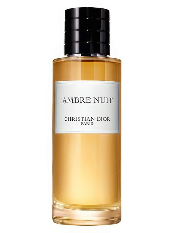 Dior Ambre Nuit perfume bottle - luxury fragrance
