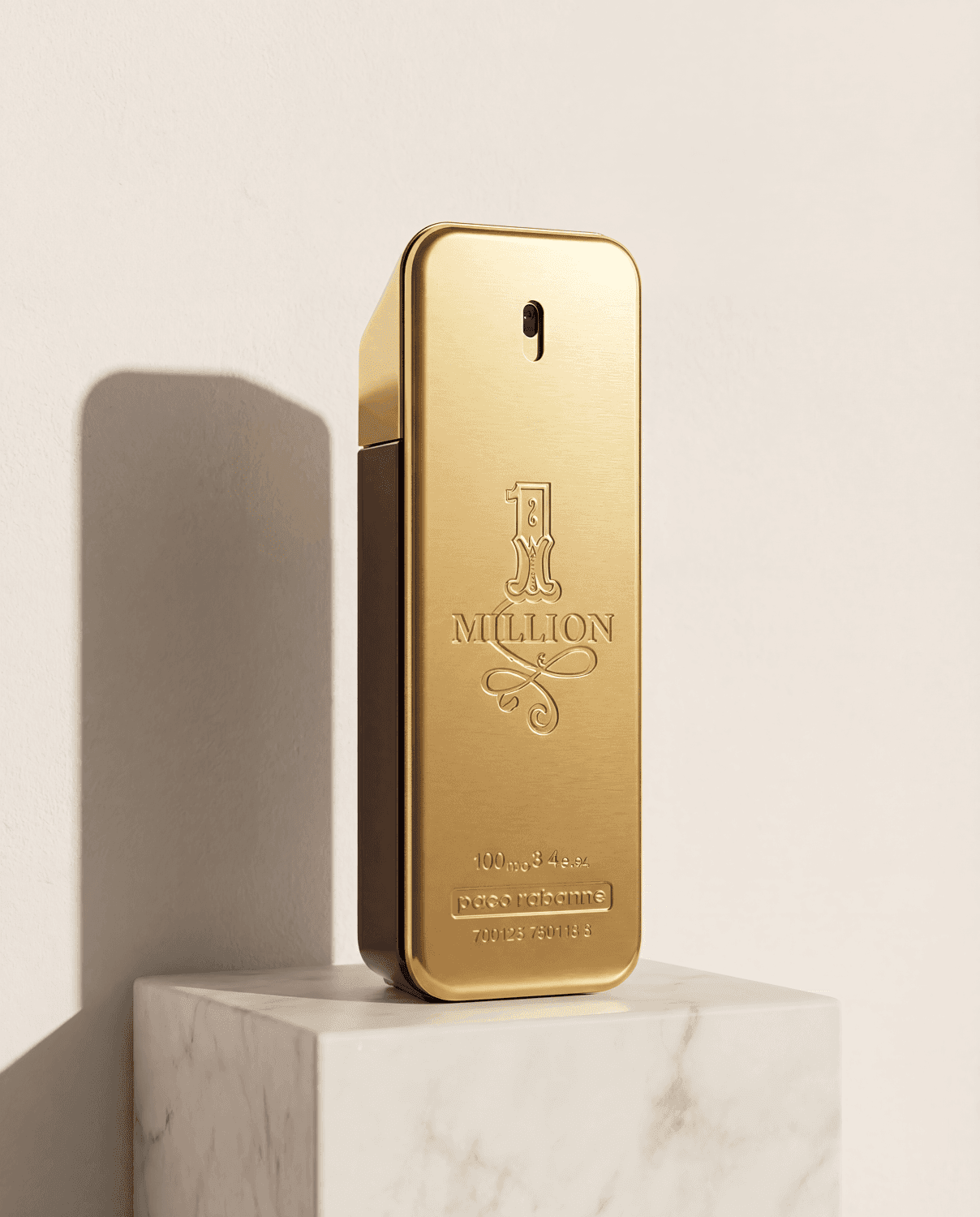 1 Million by Rabanne - Marble Product Shot January 2026 Fragrance
