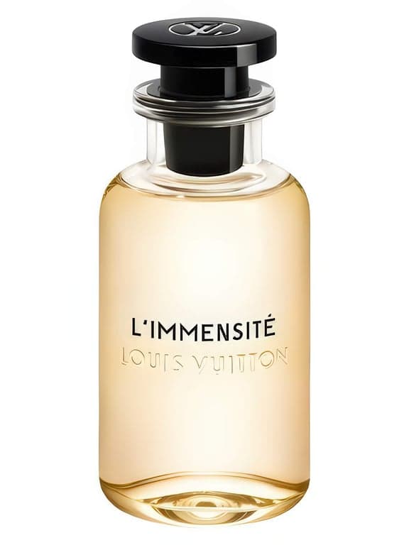 Louis Vuitton L'Immensité perfume bottle - luxury fragrance