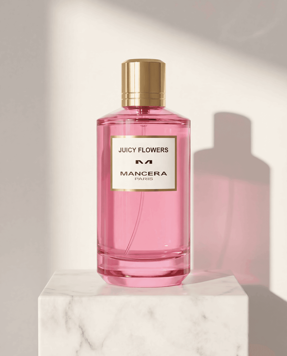 Juicy Flowers by Mancera - Marble Product Shot January 2026 Fragrance