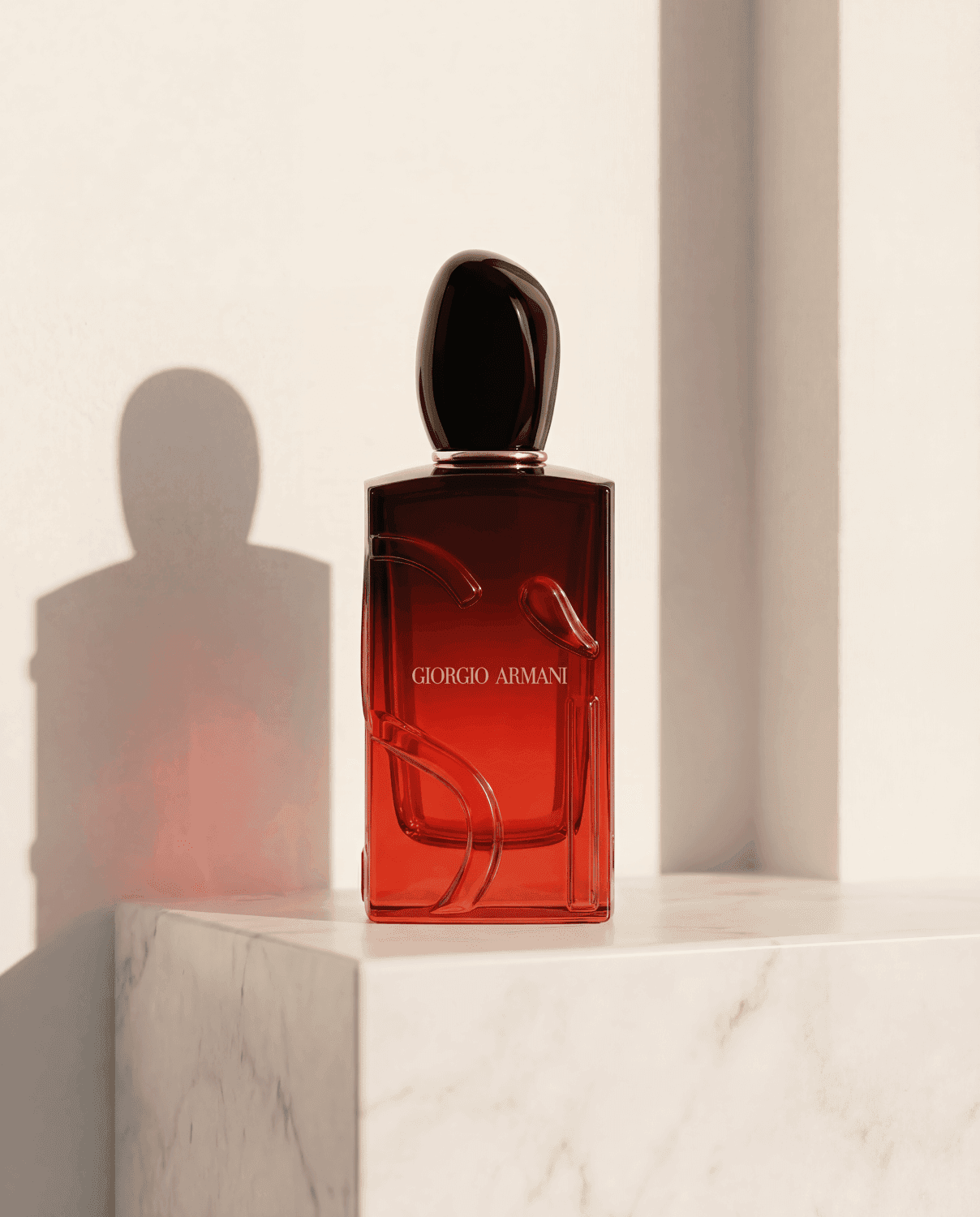 Sì Passione Intense (2024) by Giorgio Armani - Marble Product Shot January 2026 Fragrance
