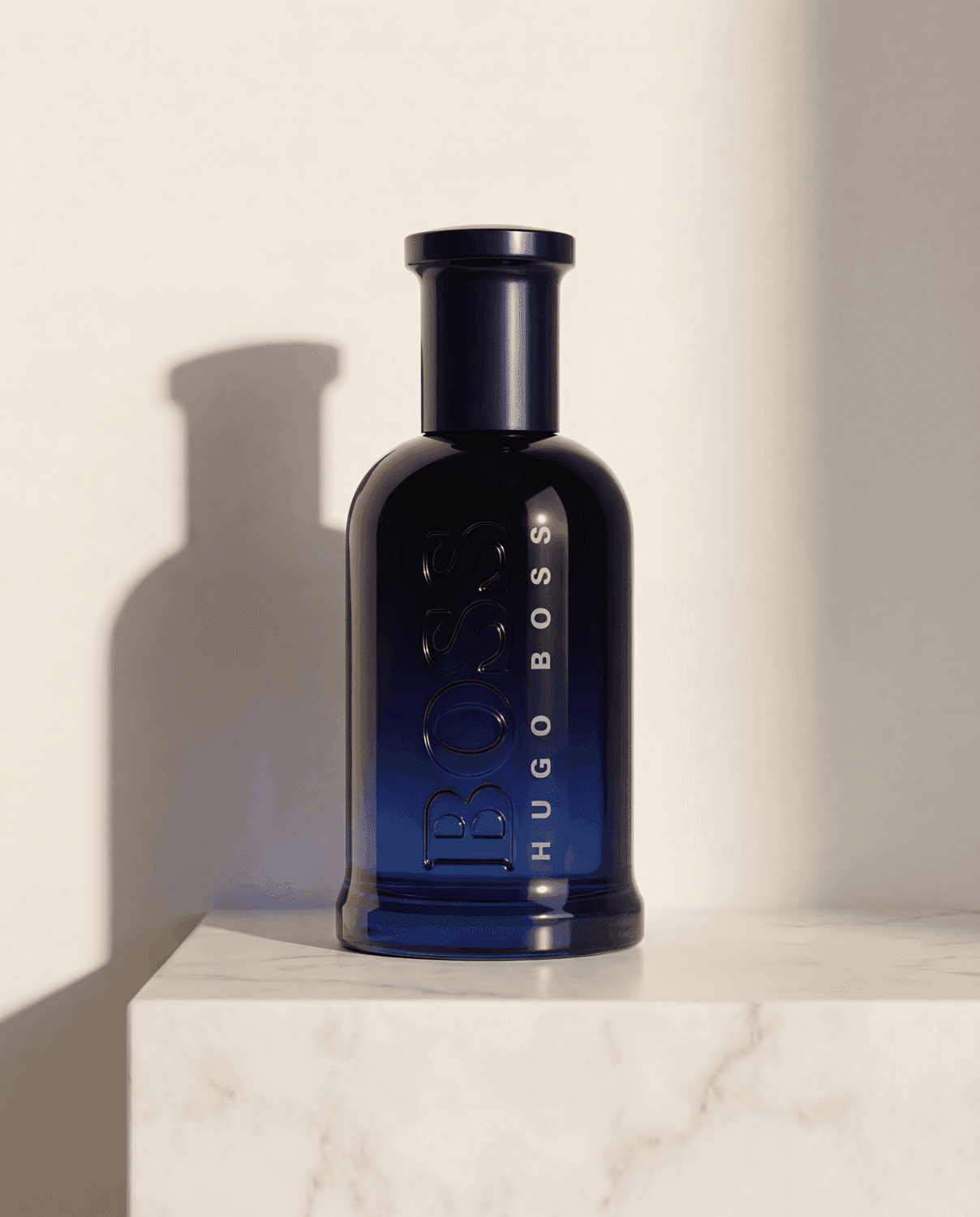 Boss Bottled Night by Hugo Boss - Marble Product Shot January 2026 Fragrance