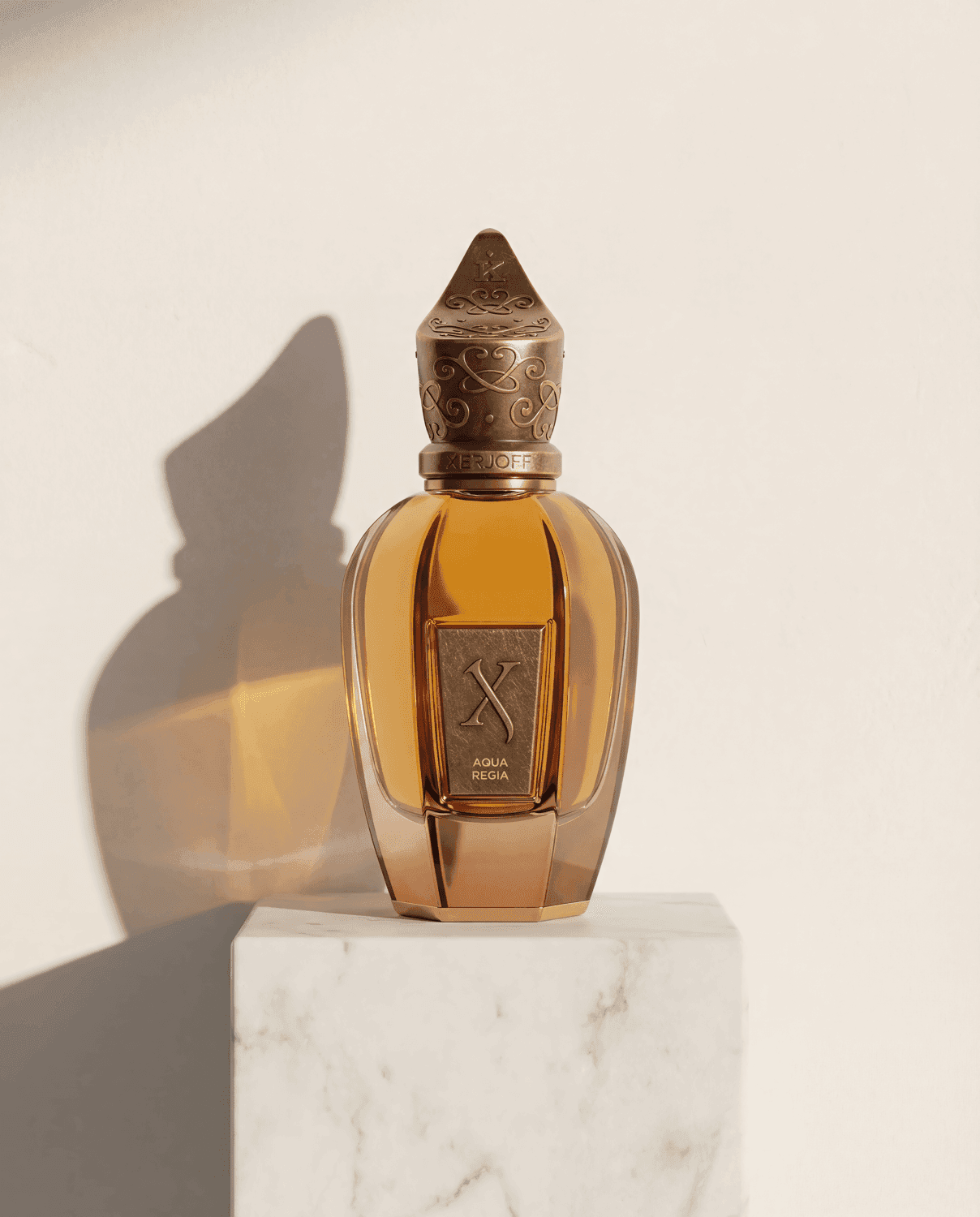 Aqua Regia by Xerjoff - Marble Product Shot January 2026 Fragrance