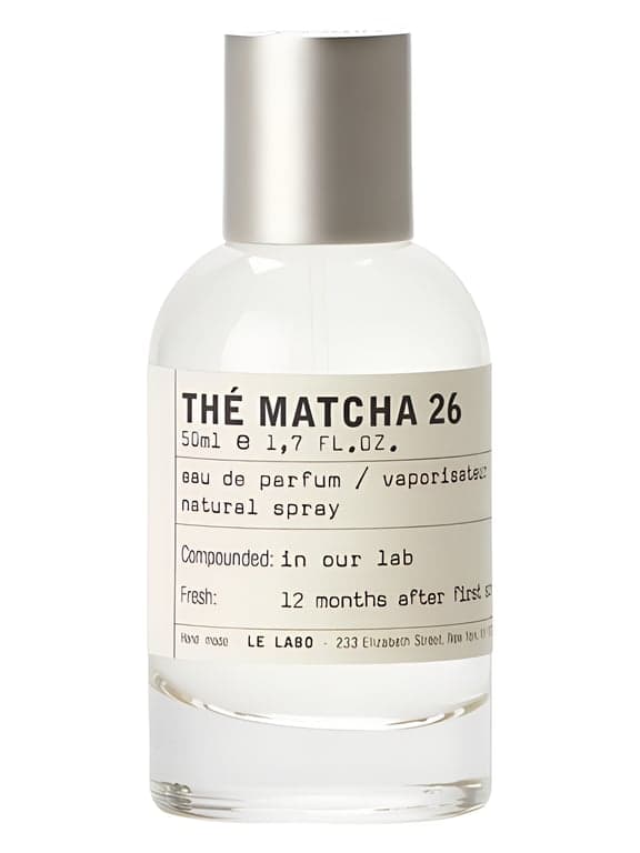 Le Labo The Matcha 26 perfume bottle - luxury fragrance