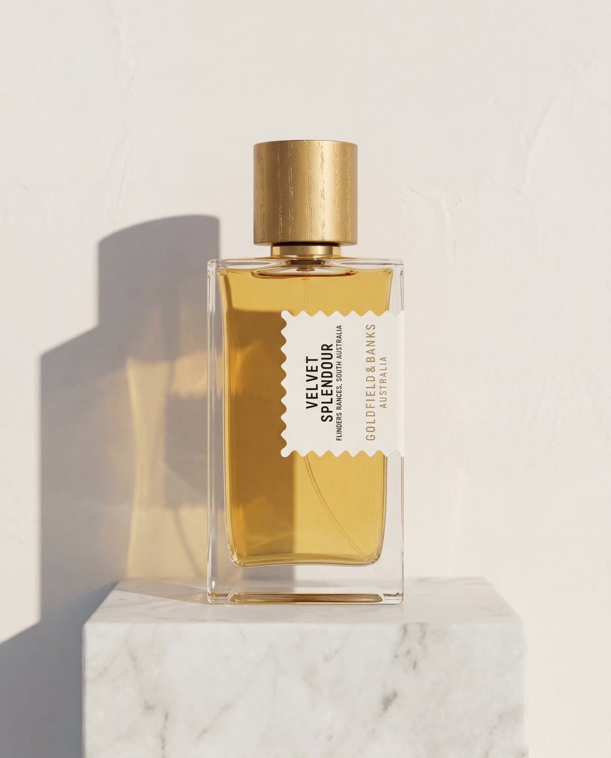 Velvet Splendour by Goldfield & Banks - Marble Product Shot January 2026 Fragrance