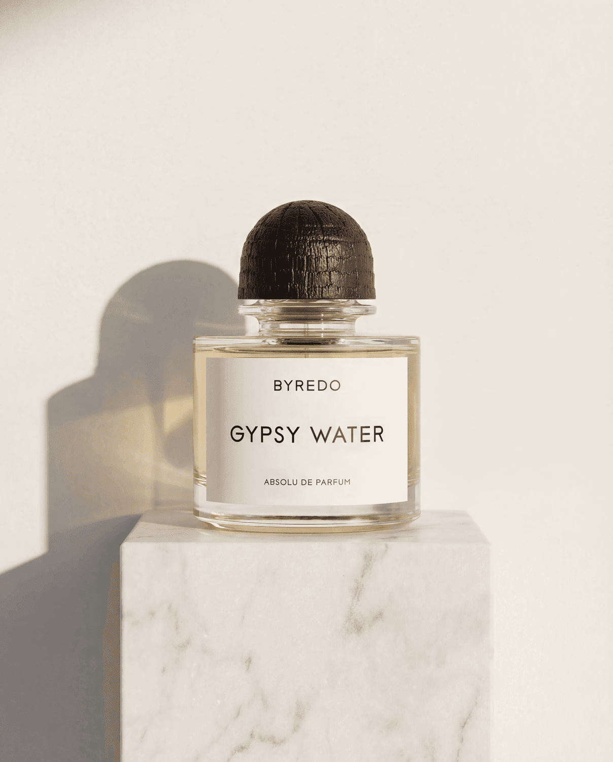 Gypsy Water Absolu by Byredo - Marble Product Shot January 2026 Fragrance