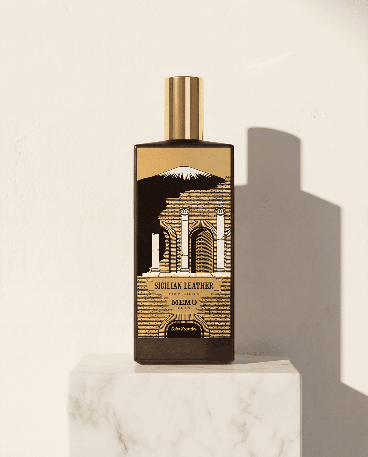 Sicilian Leather by Memo Paris - Marble Product Shot January 2026 Fragrance