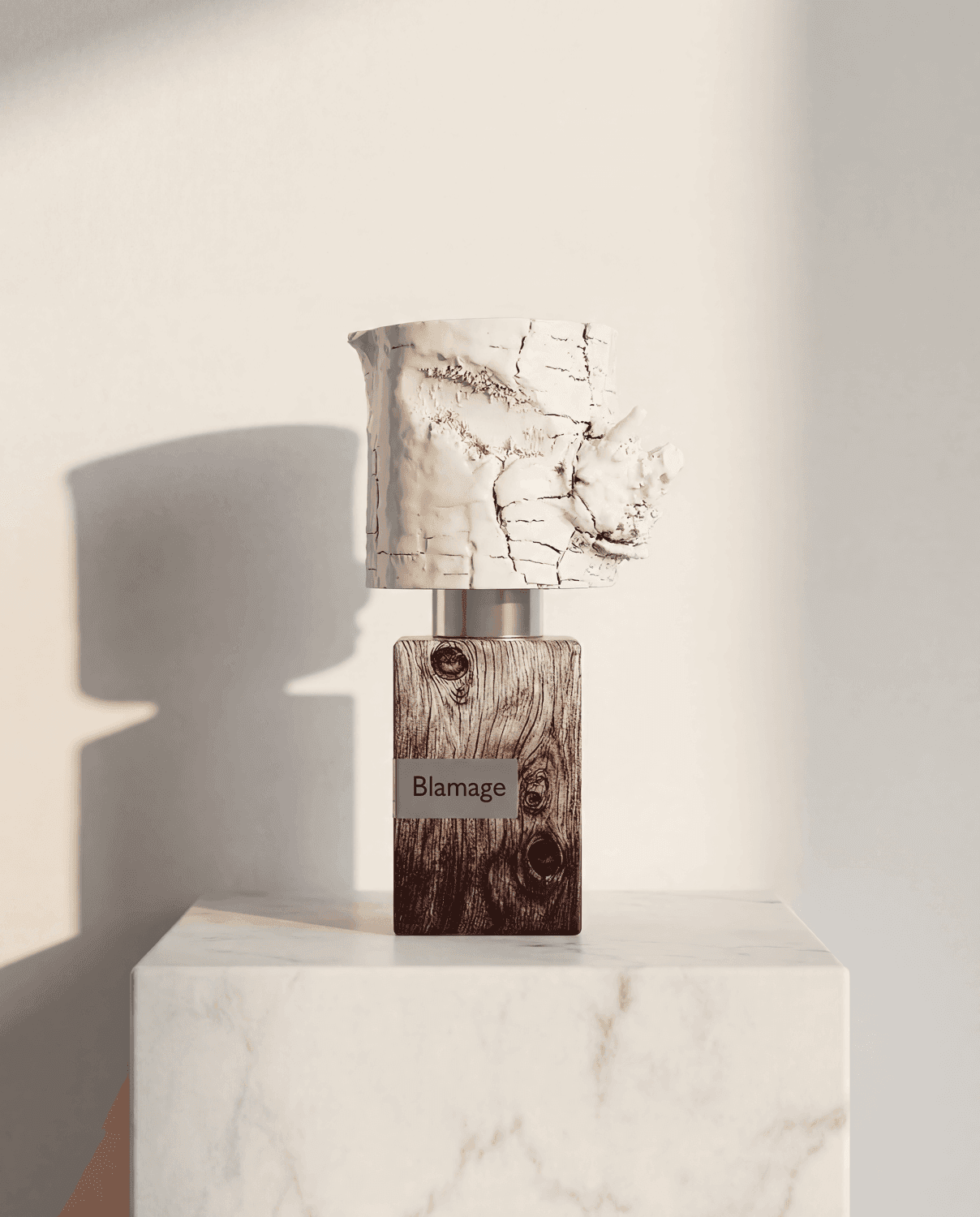 Blamage by Nasomatto - Marble Product Shot January 2026 Fragrance