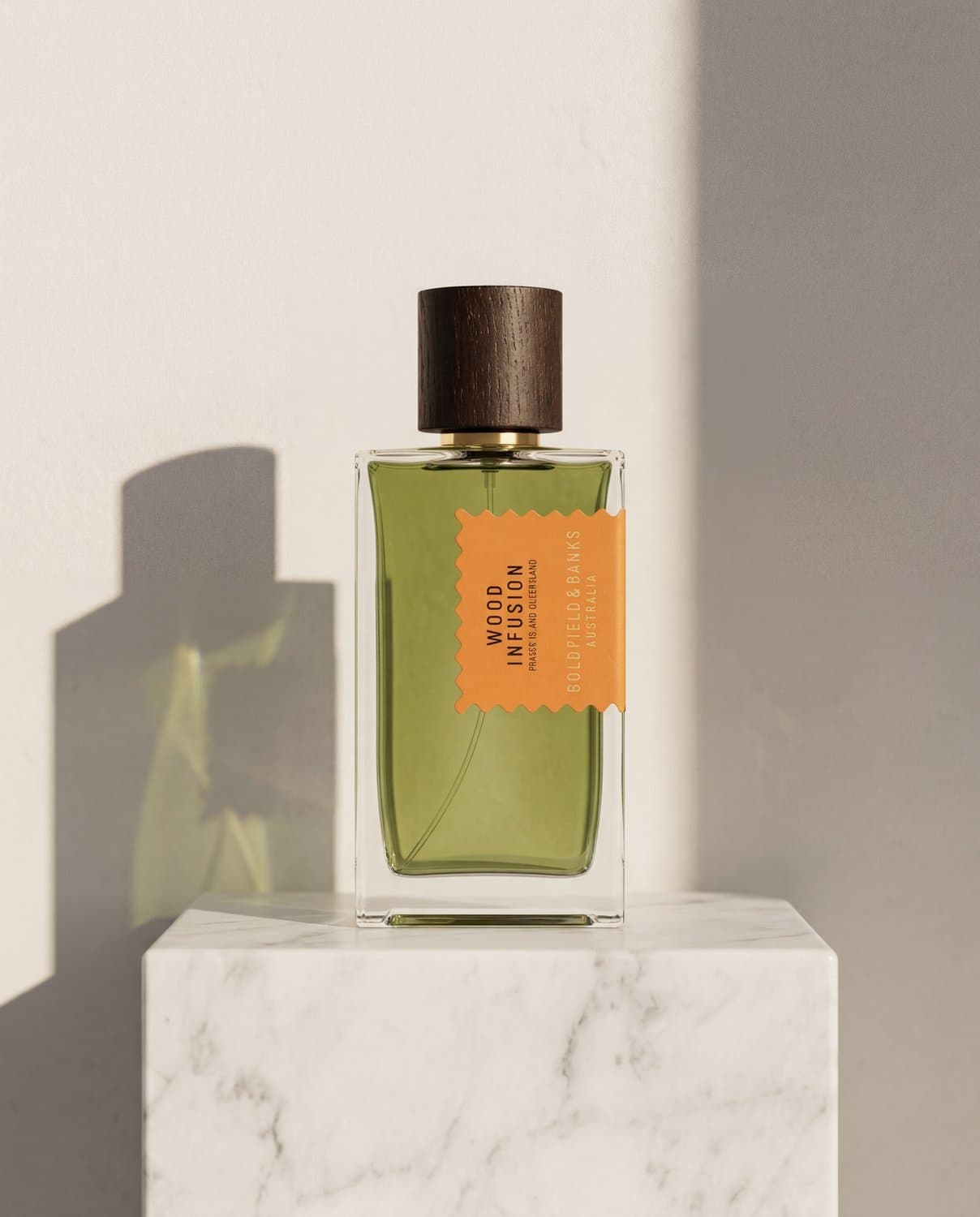 Wood Infusion by Goldfield & Banks - Marble Product Shot January 2026 Fragrance