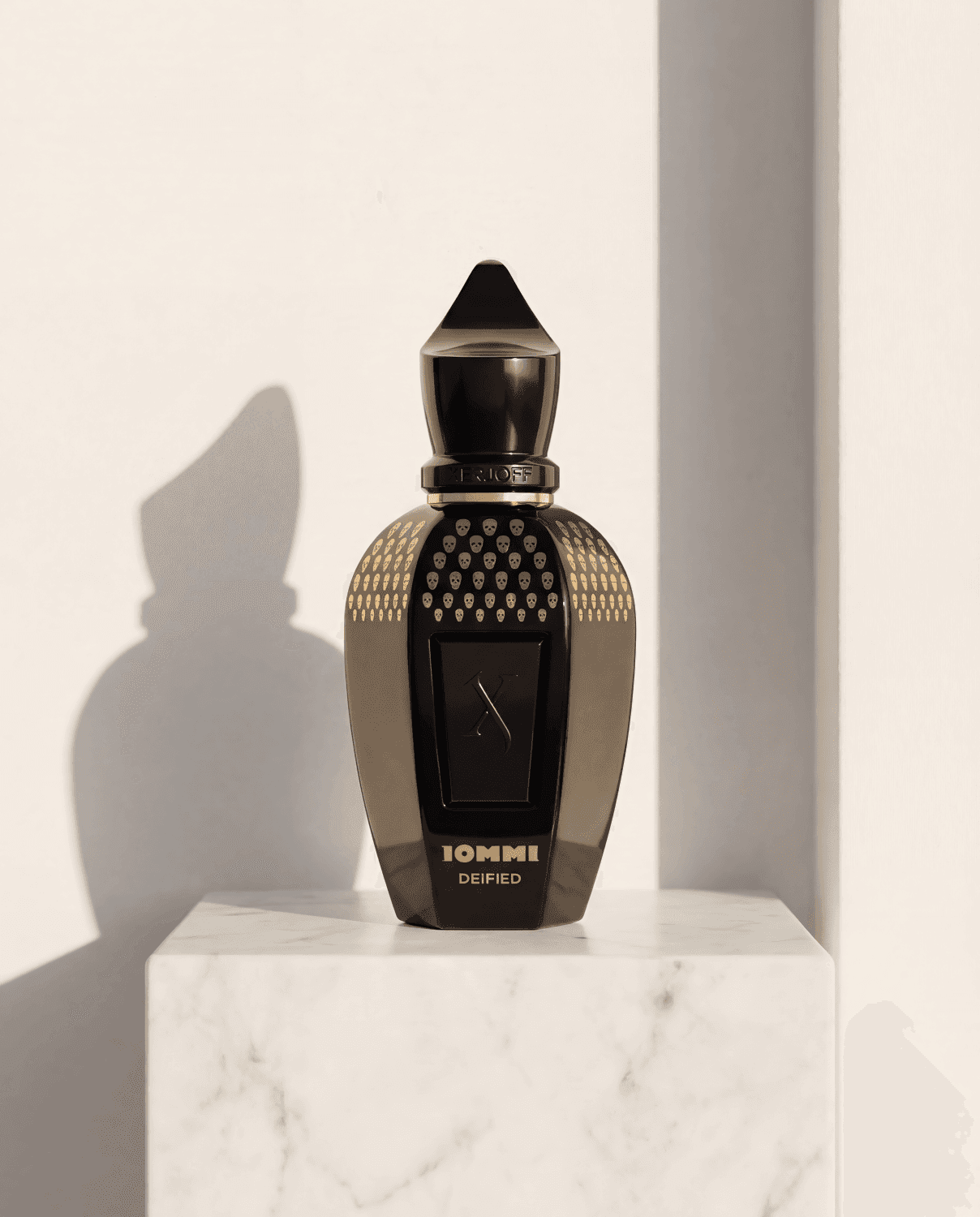 Deified Tony Iommi Parfum by Xerjoff - Marble Product Shot January 2026 Fragrance