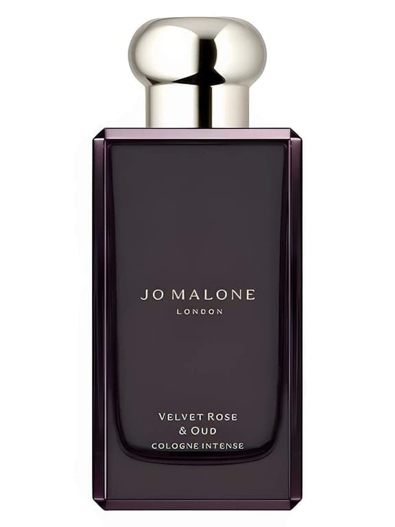 Jo Malone London Velvet Rose Oud perfume bottle - luxury fragrance