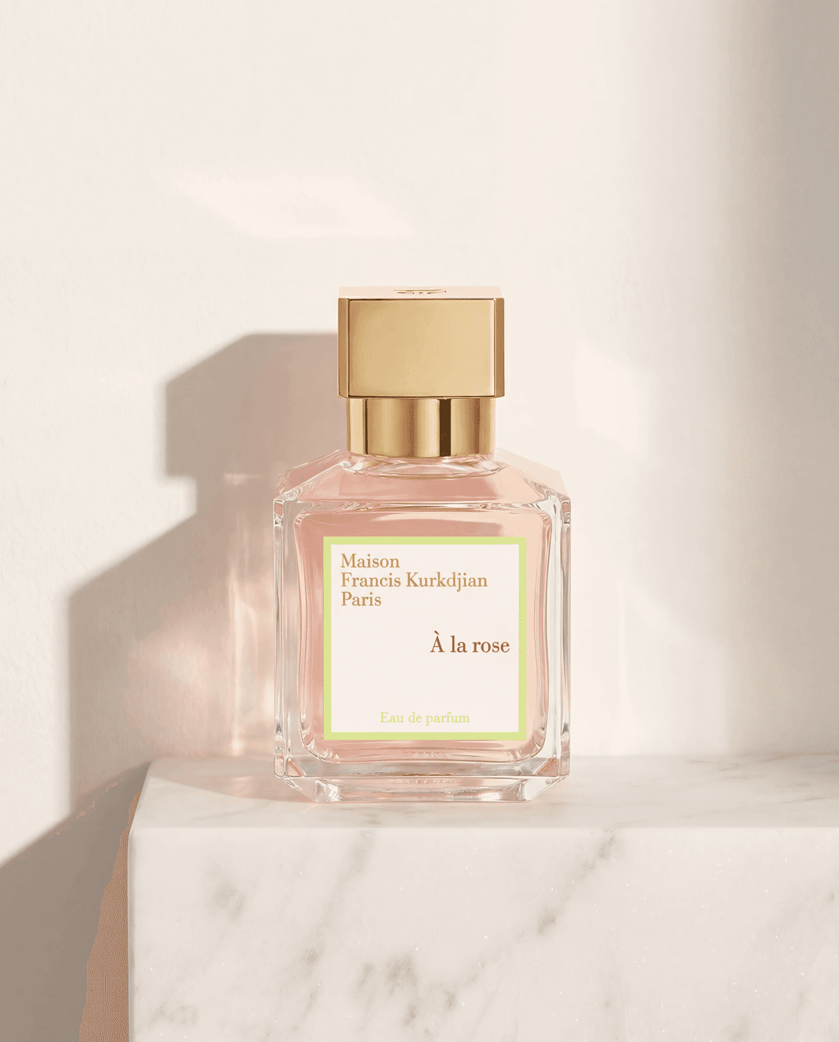 A la Rose by Maison Francis Kurkdjian - Marble Product Shot January 2026 Fragrance