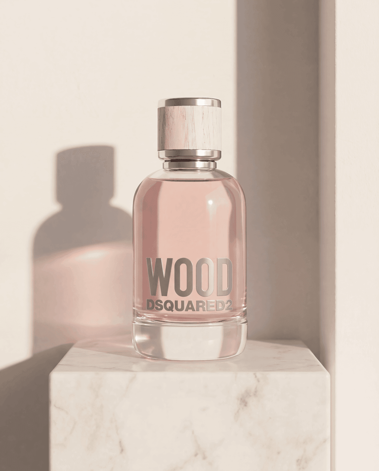 Wood for Her by DSQUARED² - Marble Product Shot January 2026 Fragrance