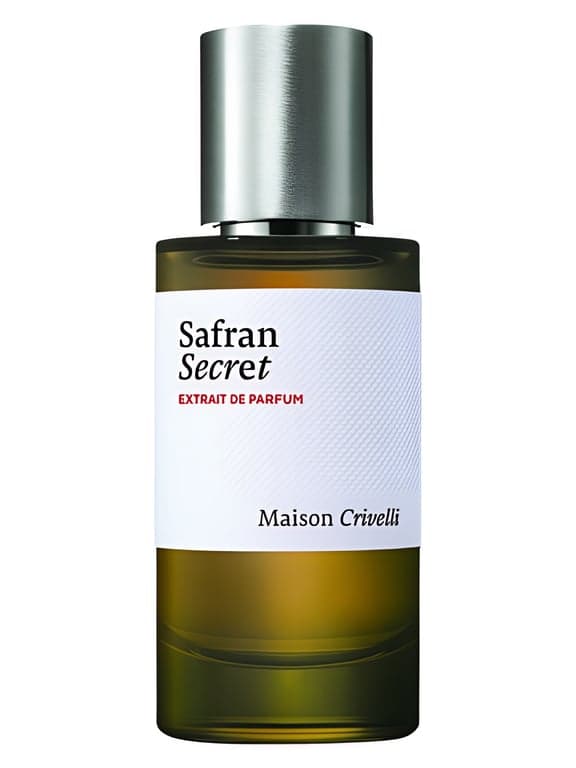 Maison Crivelli Safran Secret perfume bottle - luxury fragrance