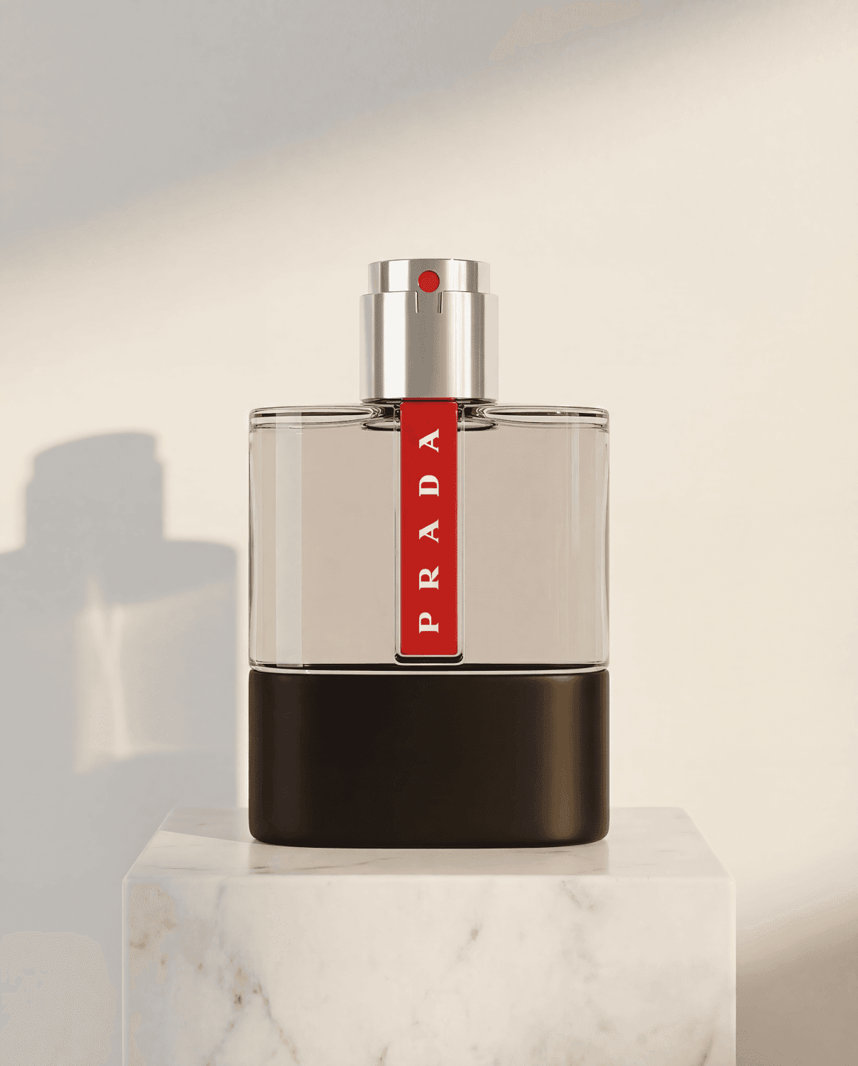 Luna Rossa Carbon by Prada - Marble Product Shot January 2026 Fragrance