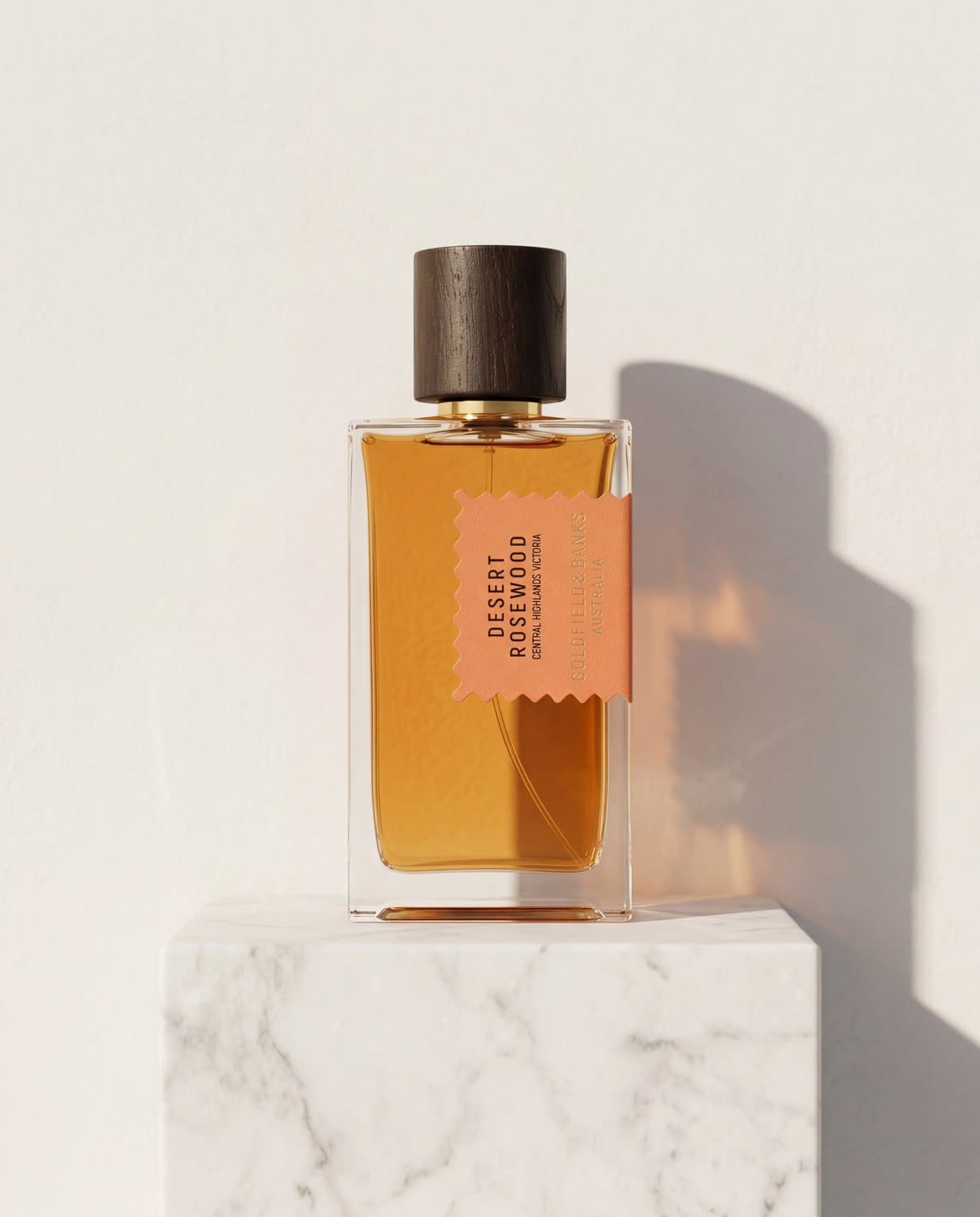 Desert Rosewood by Goldfield & Banks - Marble Product Shot January 2026 Fragrance