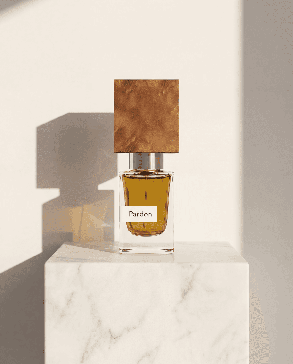 Pardon by Nasomatto - Marble Product Shot January 2026 Fragrance