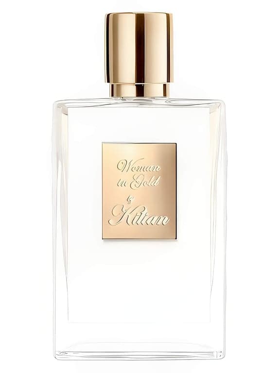 By Kilian Woman in Gold perfume bottle - luxury fragrance