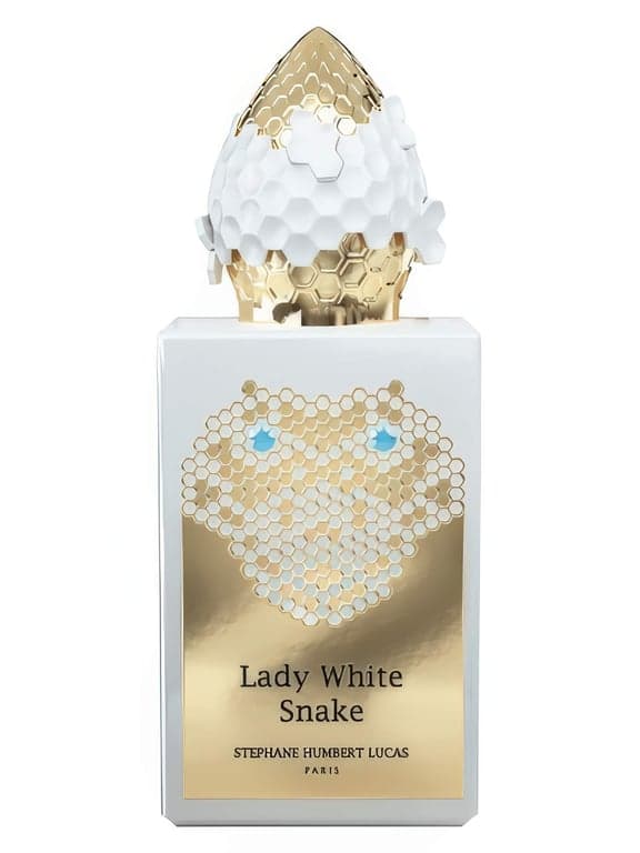 Stephane Humbert Lucas 777 Lady White Snake perfume bottle - luxury fragrance