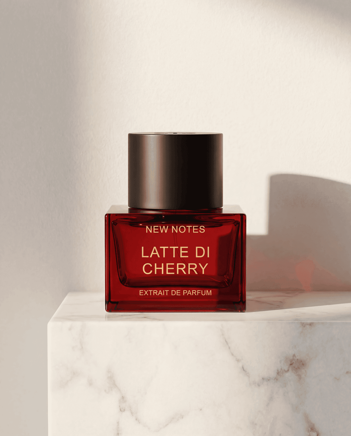 Latte di Cherry by New Notes - Marble Product Shot January 2026 Fragrance