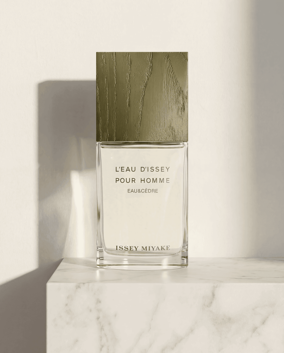 L’Eau d’Issey Pour Homme Eau & Cèdre by Issey Miyake - Marble Product Shot January 2026 Fragrance