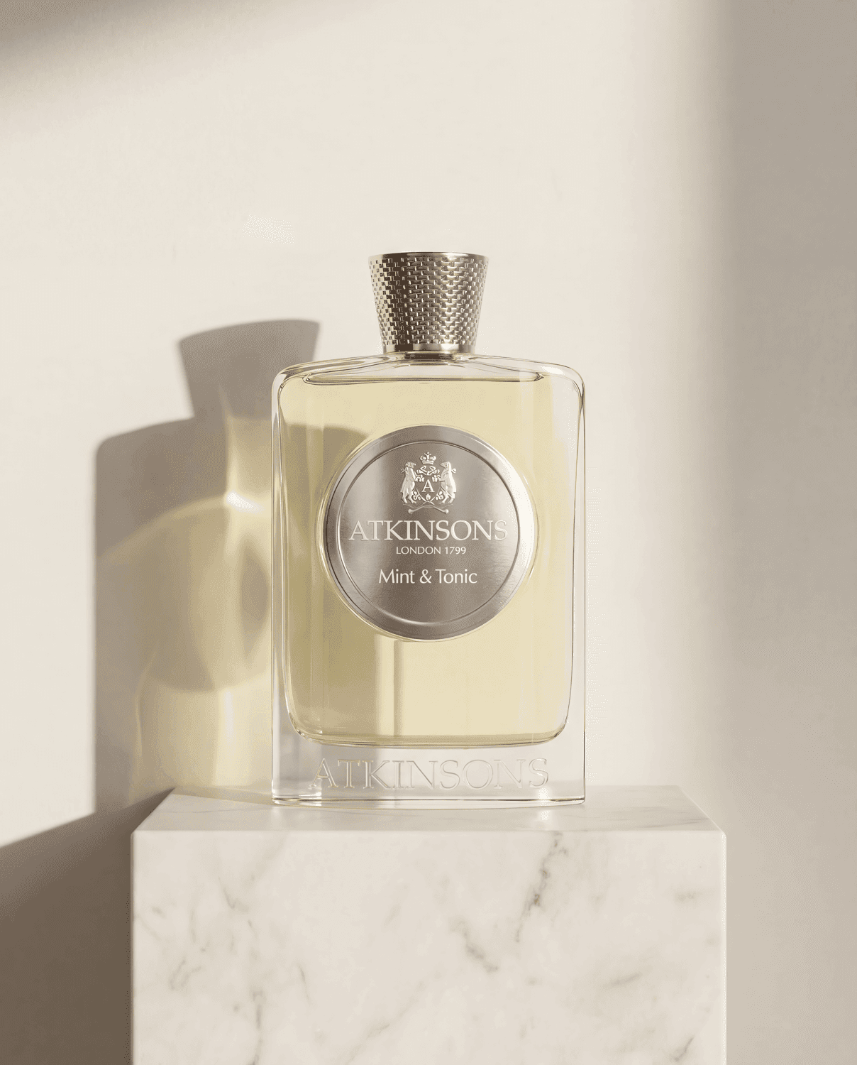 Mint & Tonic by Atkinsons - Marble Product Shot January 2026 Fragrance