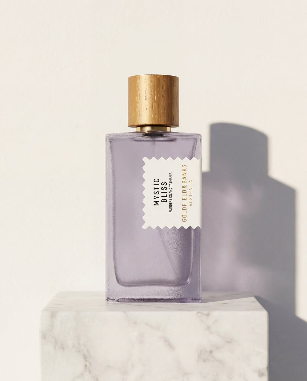 Mystic Bliss by Goldfield & Banks - Marble Product Shot January 2026 Fragrance