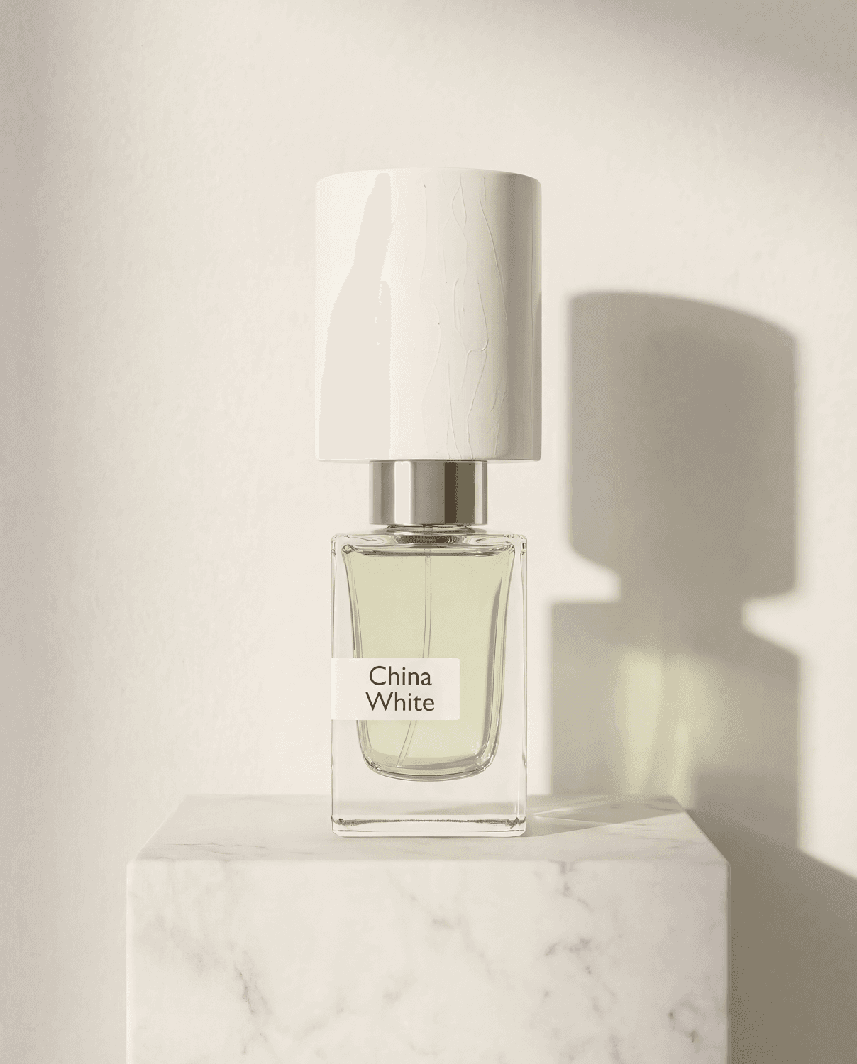 China White by Nasomatto - Marble Product Shot January 2026 Fragrance
