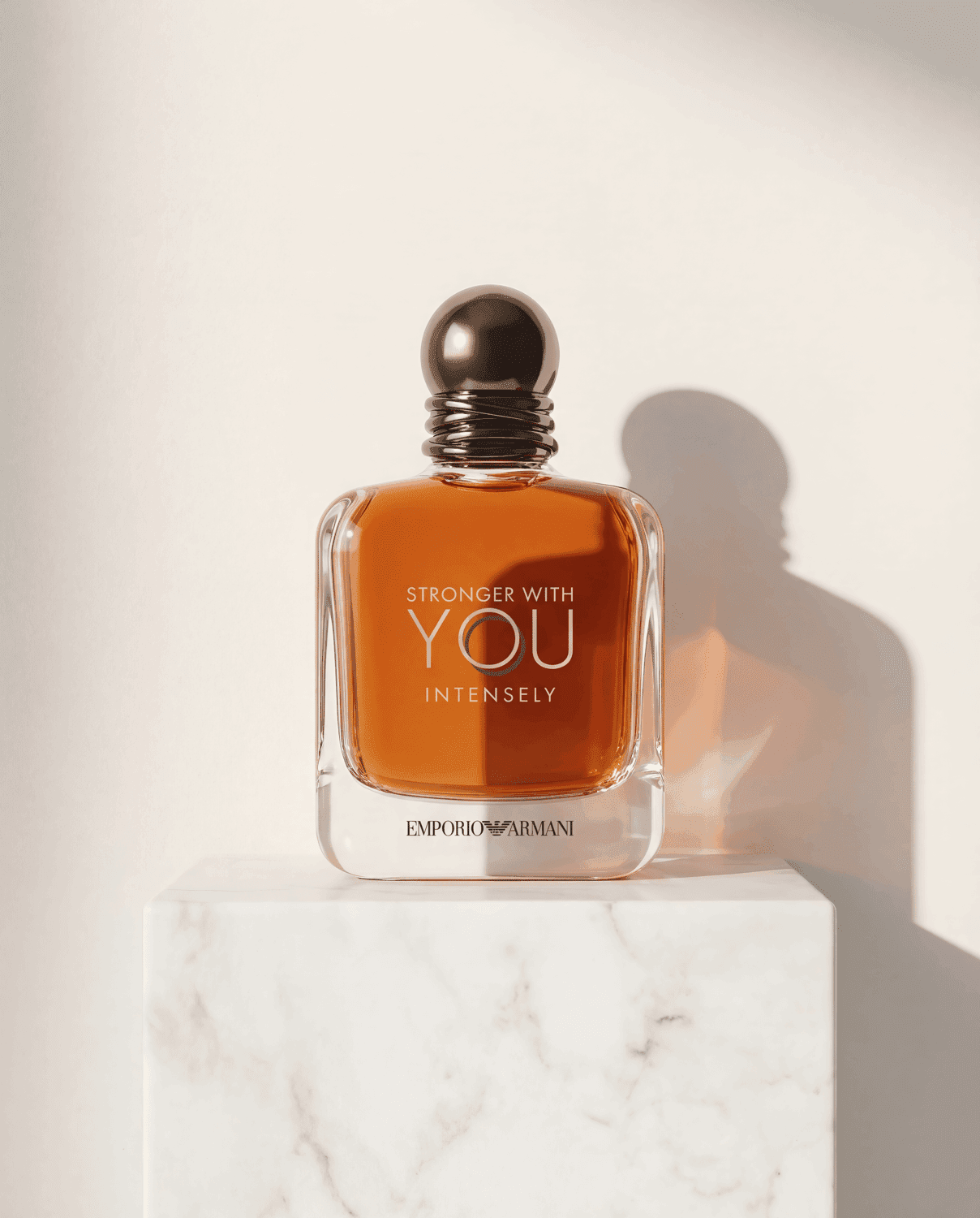 Stronger With You Intensely by Giorgio Armani - Marble Product Shot January 2026 Fragrance