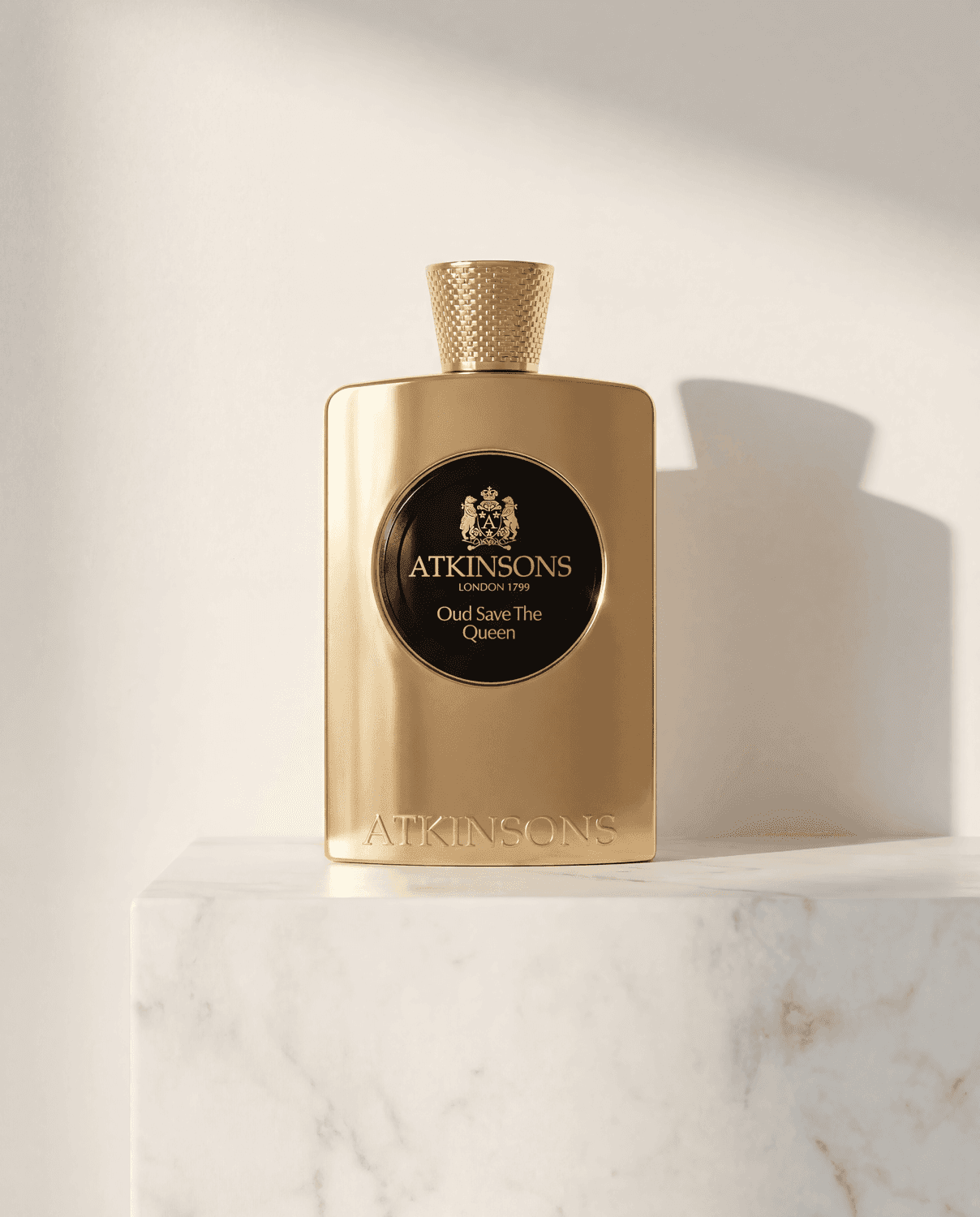 Oud Save The Queen by Atkinsons - Marble Product Shot January 2026 Fragrance