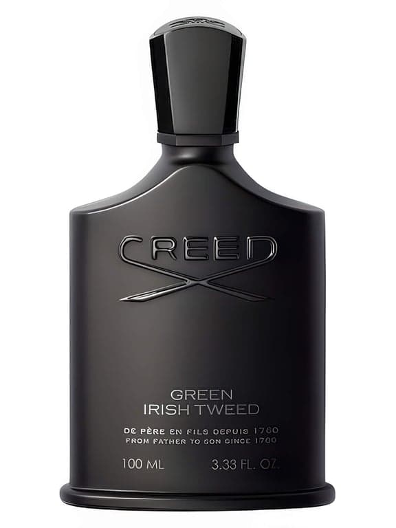 Creed Green Irish Tweed perfume bottle - luxury fragrance