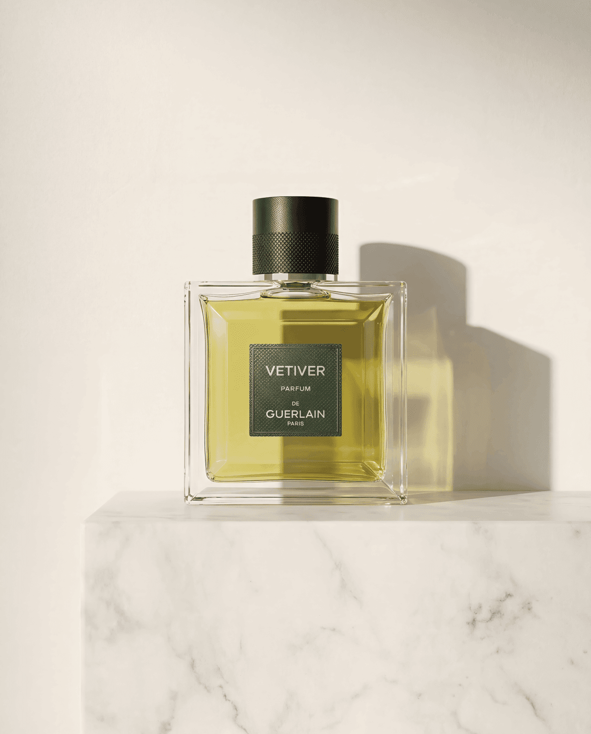 Vetiver Parfum by Guerlain - Marble Product Shot January 2026 Fragrance