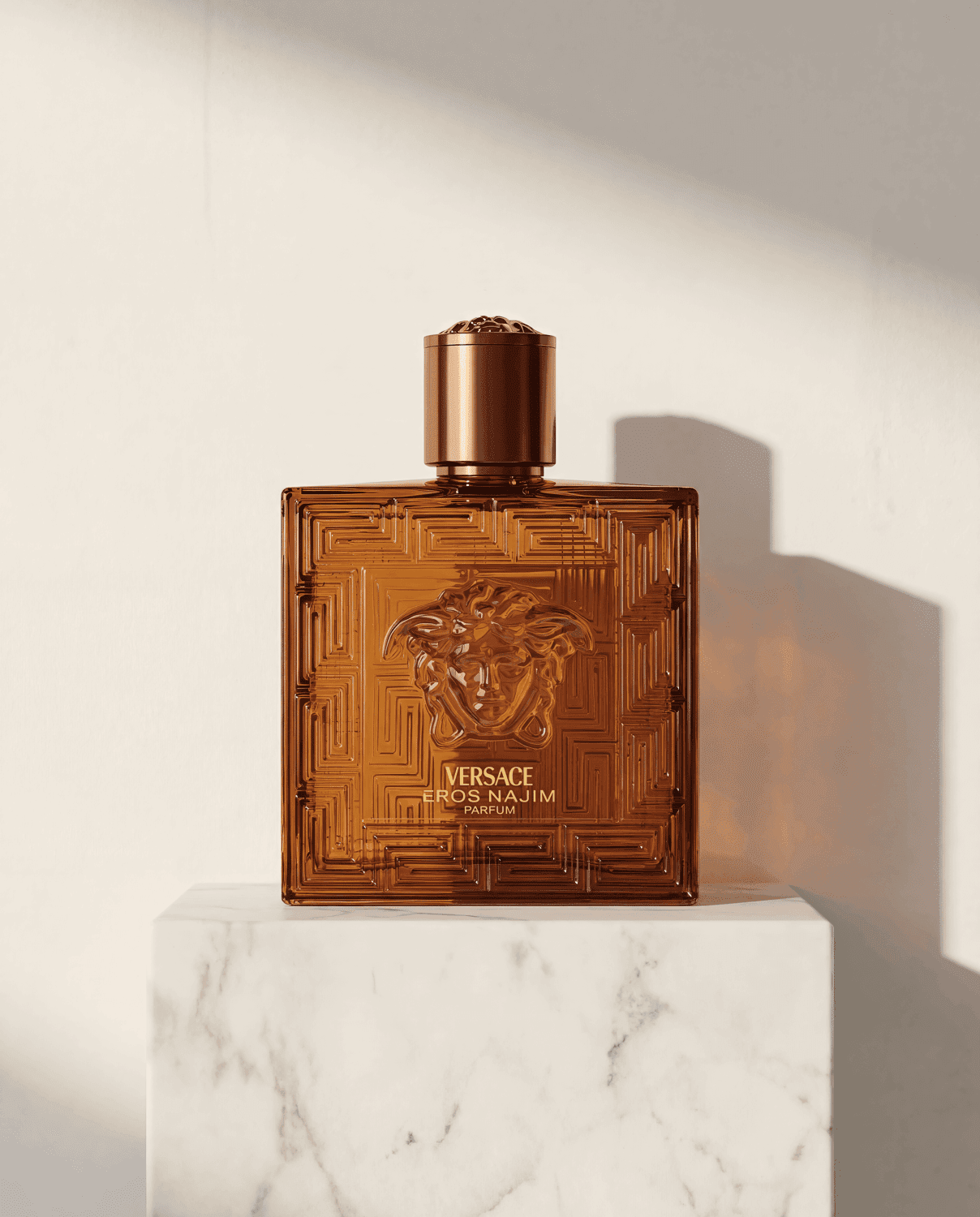 Eros Najim by Versace - Marble Product Shot January 2026 Fragrance