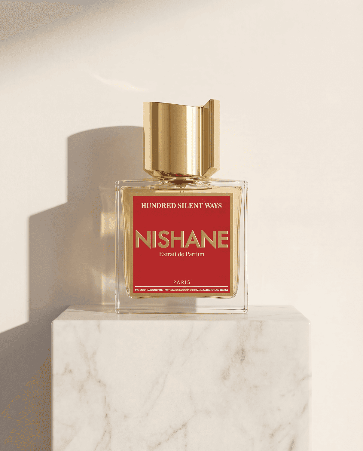 Hundred Silent Ways by Nishane - Marble Product Shot January 2026 Fragrance