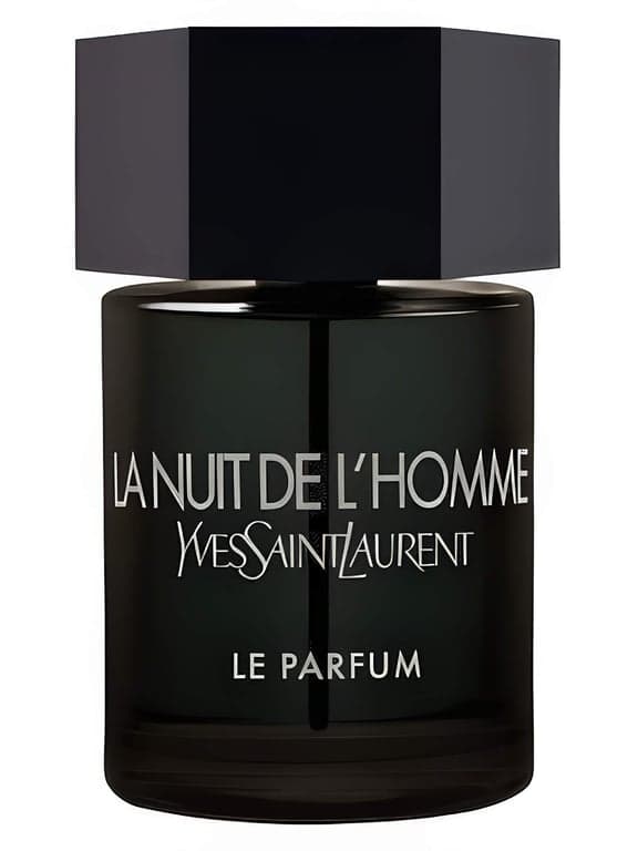 Yves Saint Laurent La Nuit de L'Homme Le Parfum perfume bottle - luxury fragrance