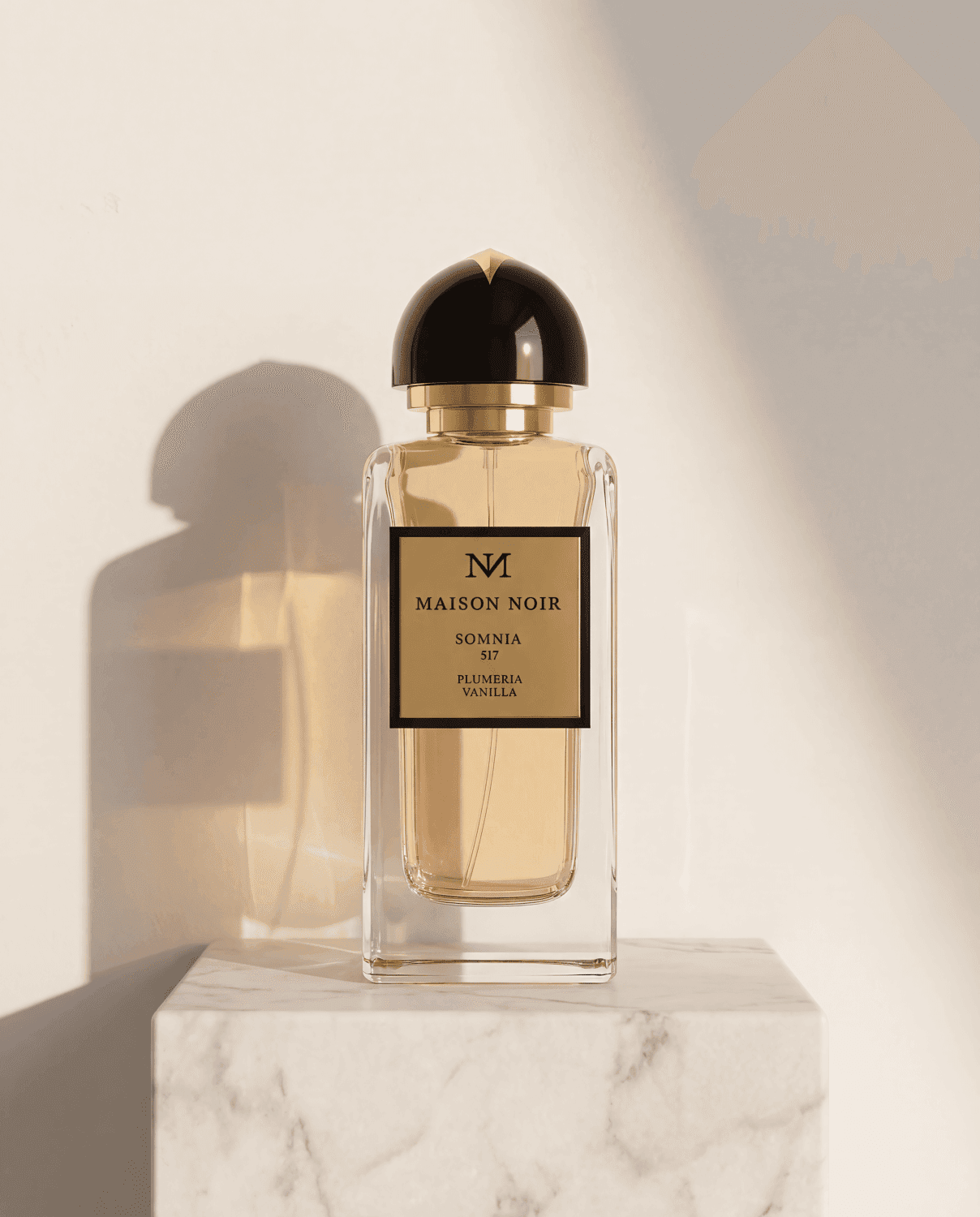 Somnia by Maison Noir - Marble Product Shot January 2026 Fragrance
