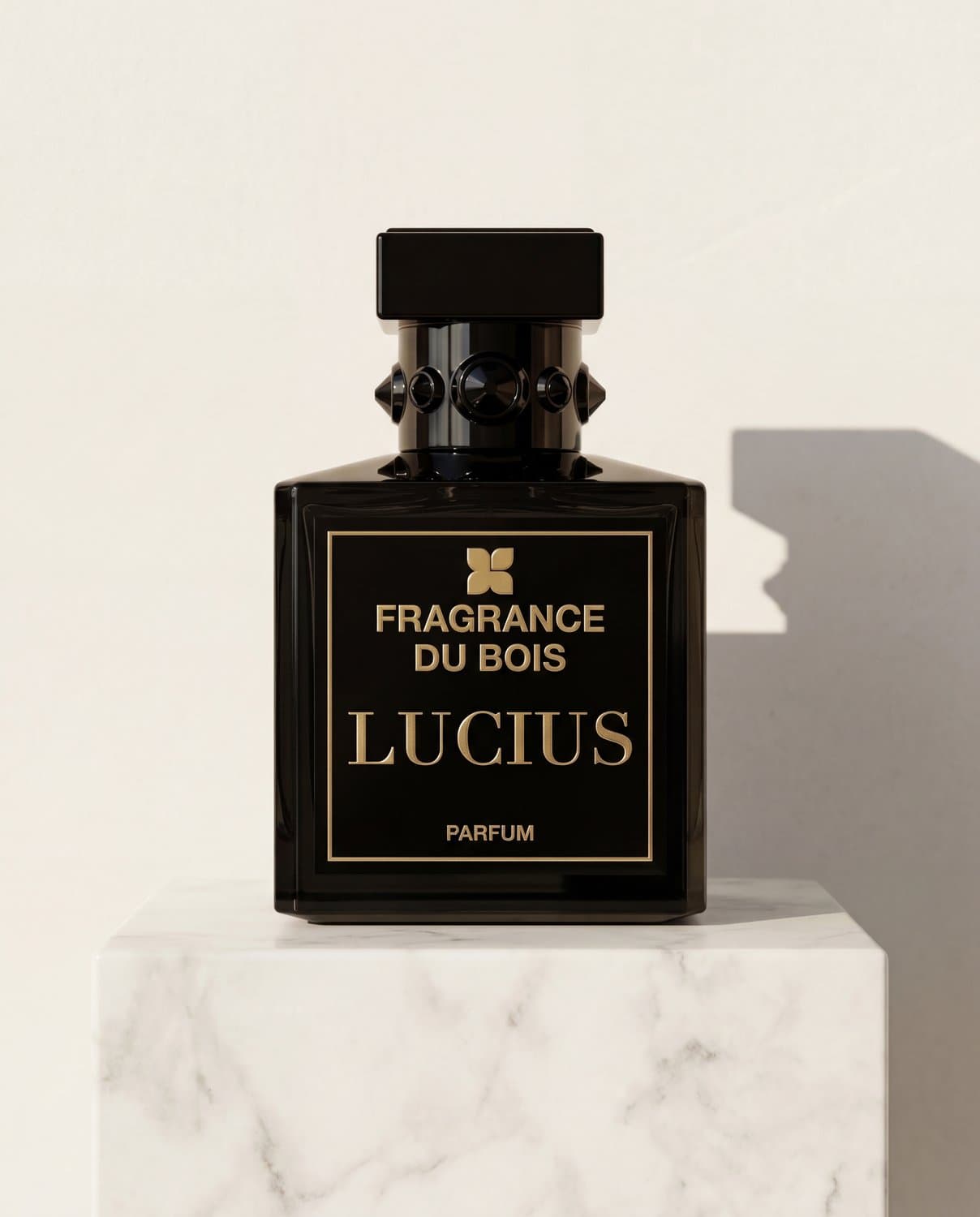 Lucius by Fragrance Du Bois - Marble Product Shot January 2026 Fragrance