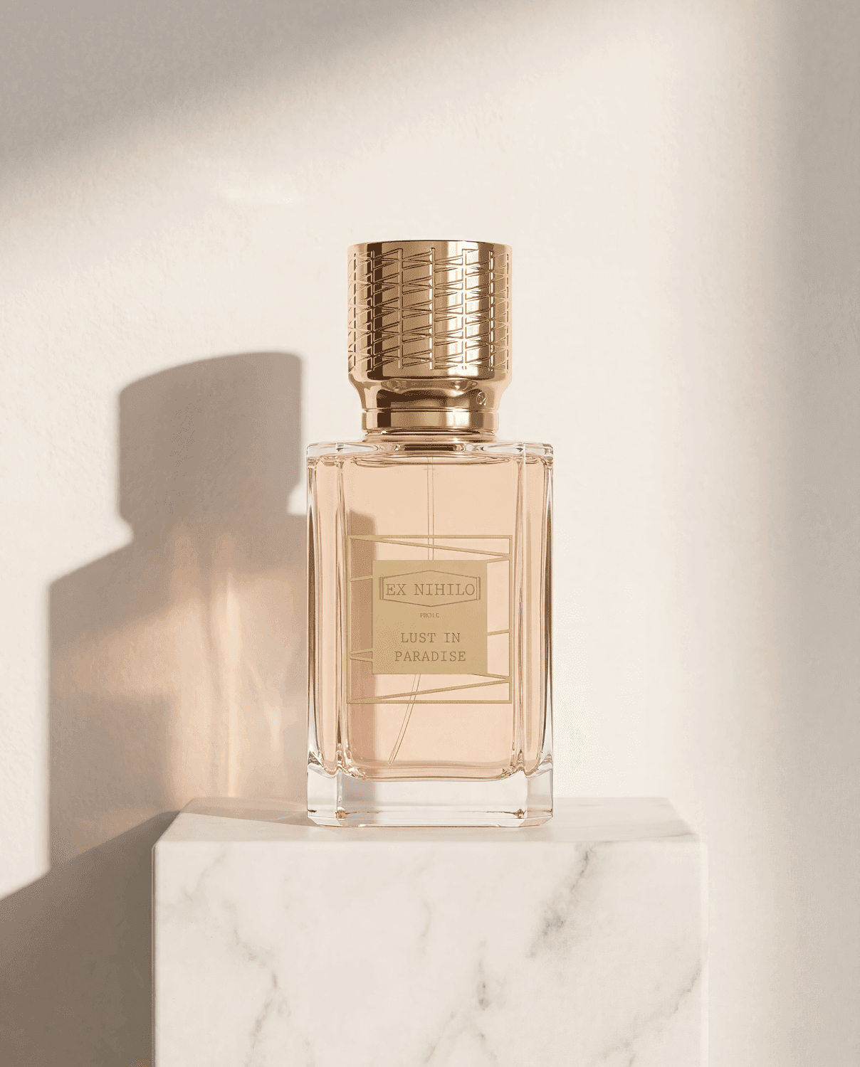 Lust in Paradise by Ex Nihilo - Marble Product Shot January 2026 Fragrance