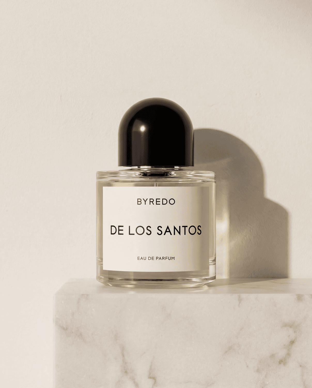 De Los Santos by Byredo - Marble Product Shot January 2026 Fragrance