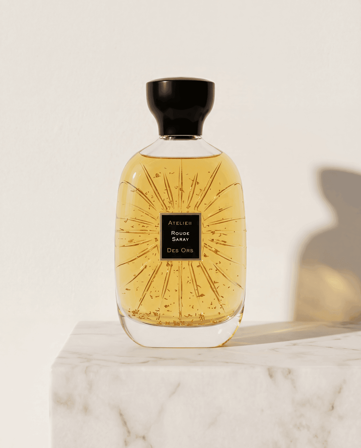 Rouge Saray by Atelier des Ors - Marble Product Shot January 2026 Fragrance