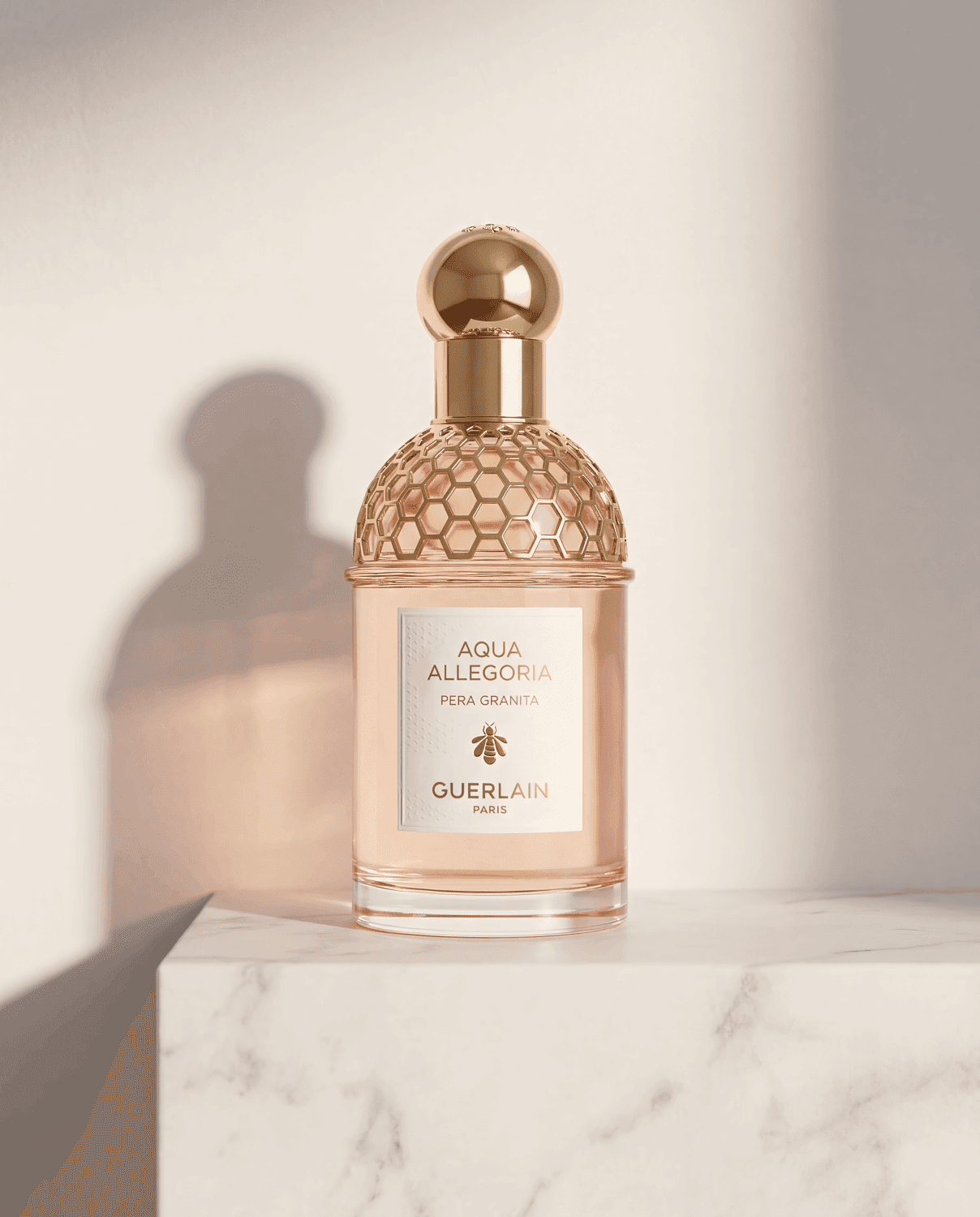 Aqua Allegoria Pera Granita by Guerlain - Marble Product Shot January 2026 Fragrance
