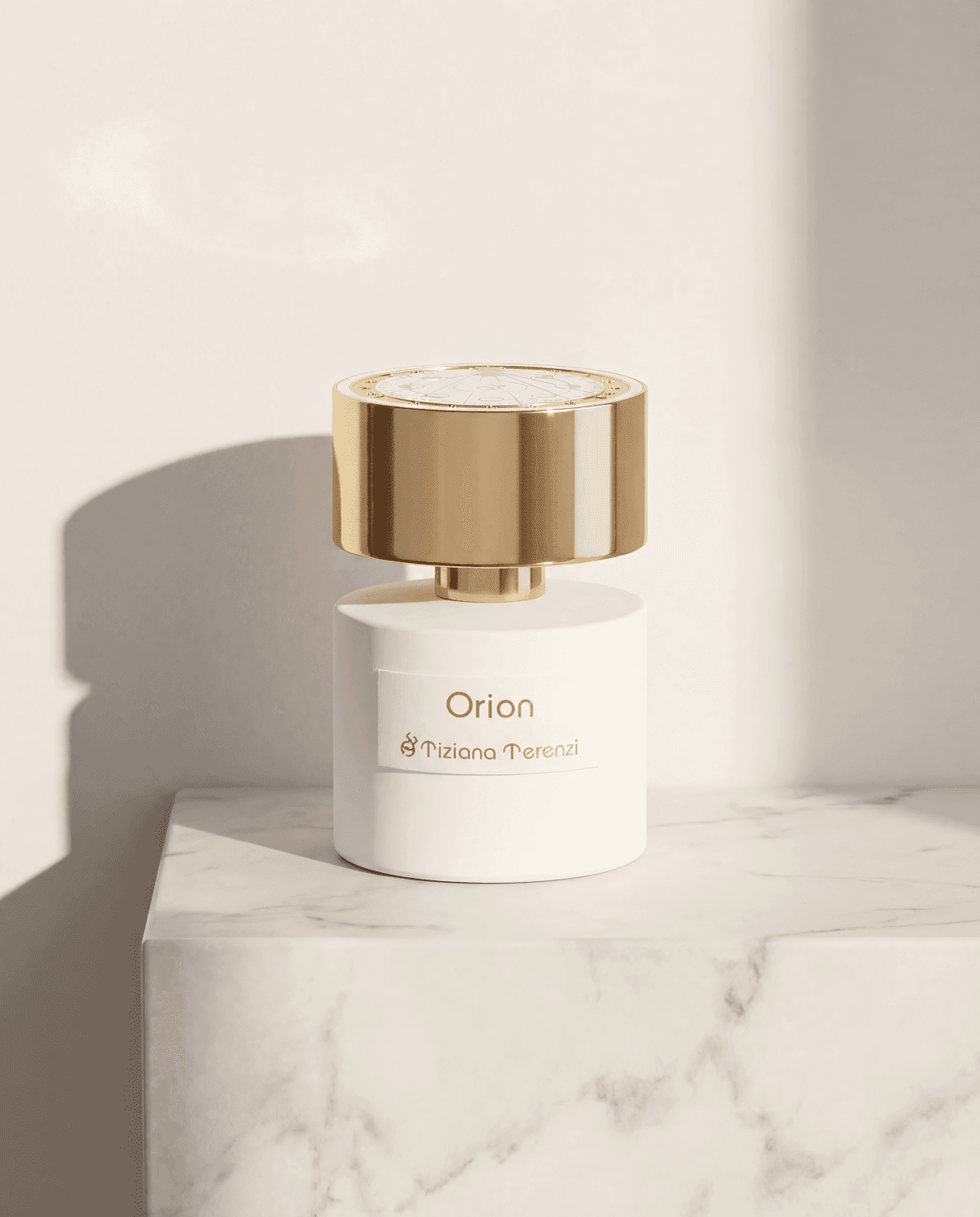 Orion by Tiziana Terenzi - Marble Product Shot January 2026 Fragrance