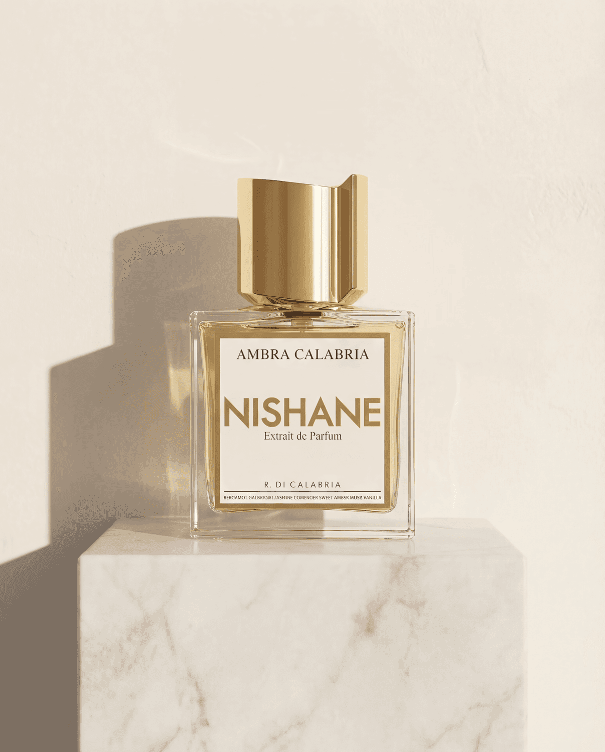 Ambra Calabria by Nishane - Marble Product Shot January 2026 Fragrance