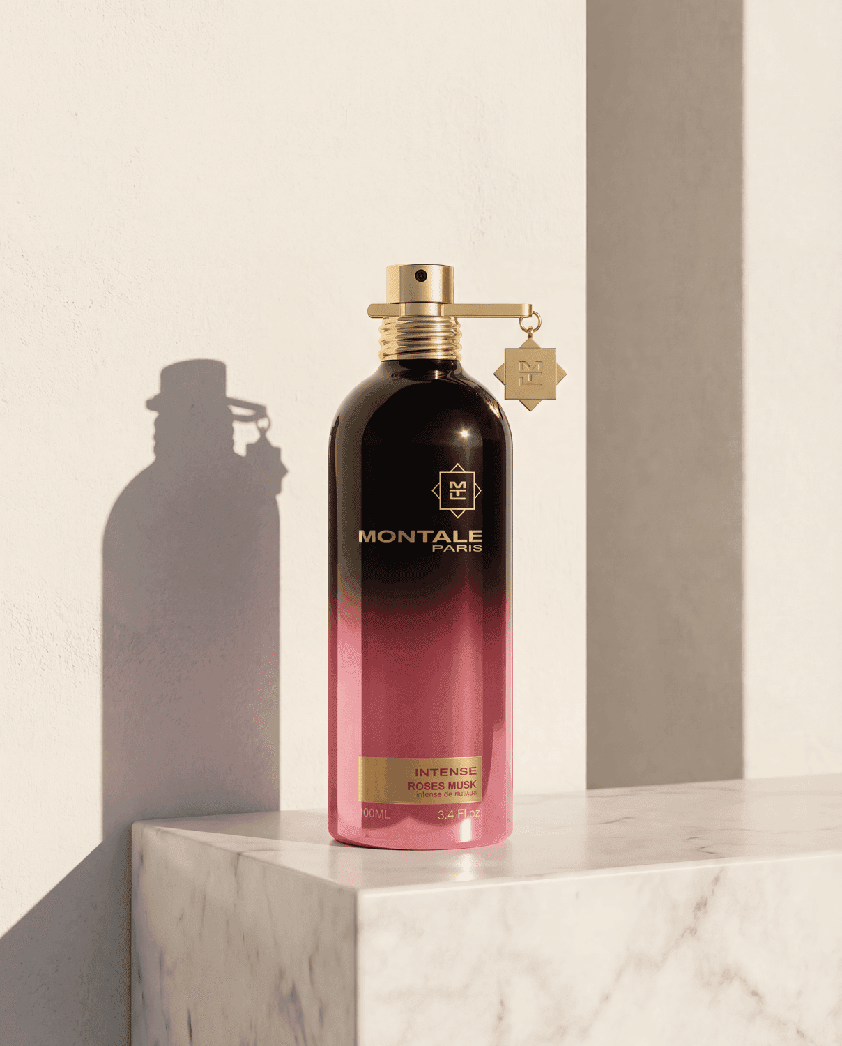 Intense Roses Musk by Montale - Marble Product Shot January 2026 Fragrance