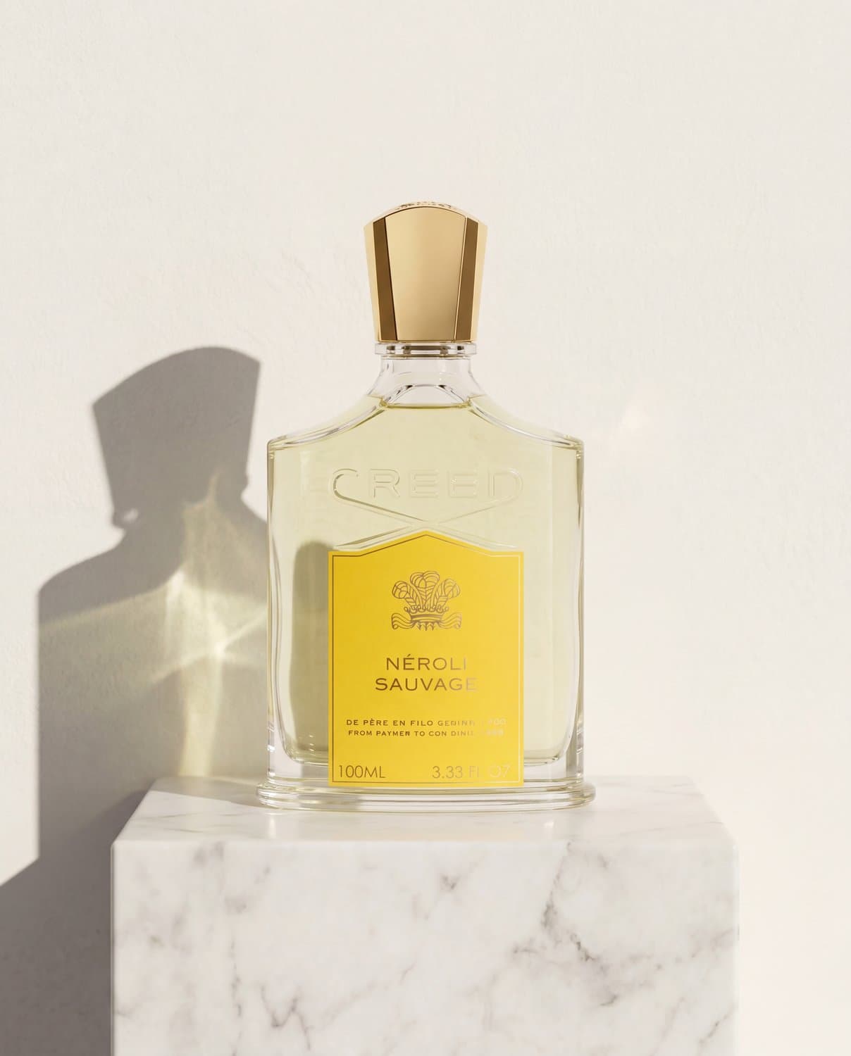 Neroli Sauvage by Creed - Marble Product Shot January 2026 Fragrance