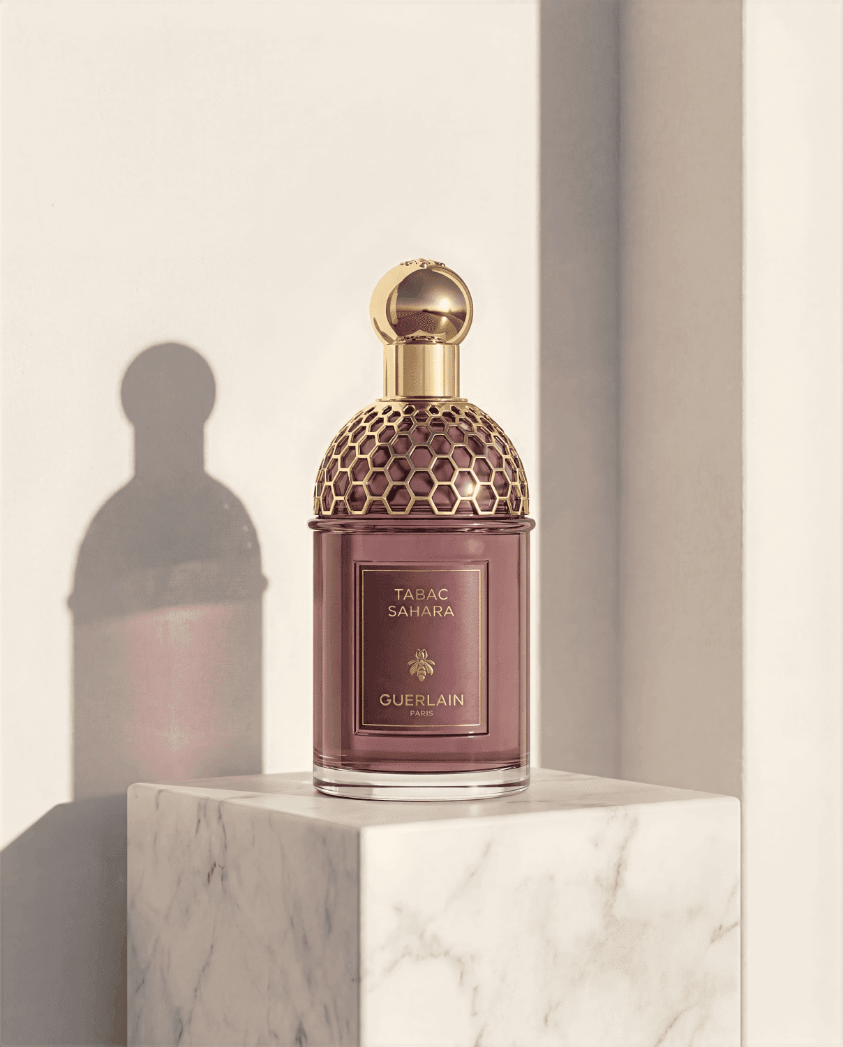 Tabac Sahara by Guerlain - Marble Product Shot January 2026 Fragrance
