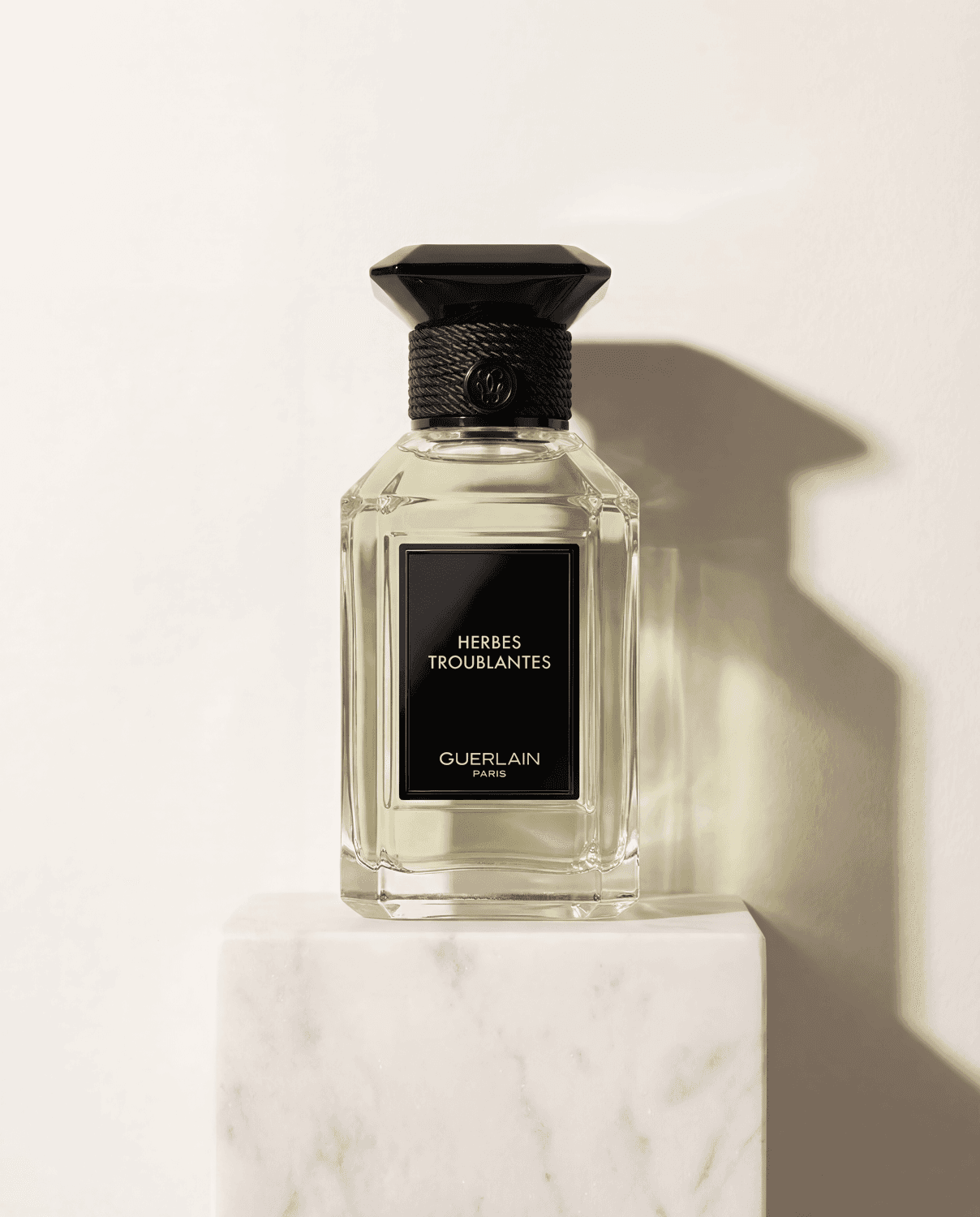 Herbes Troublantes by Guerlain - Marble Product Shot January 2026 Fragrance