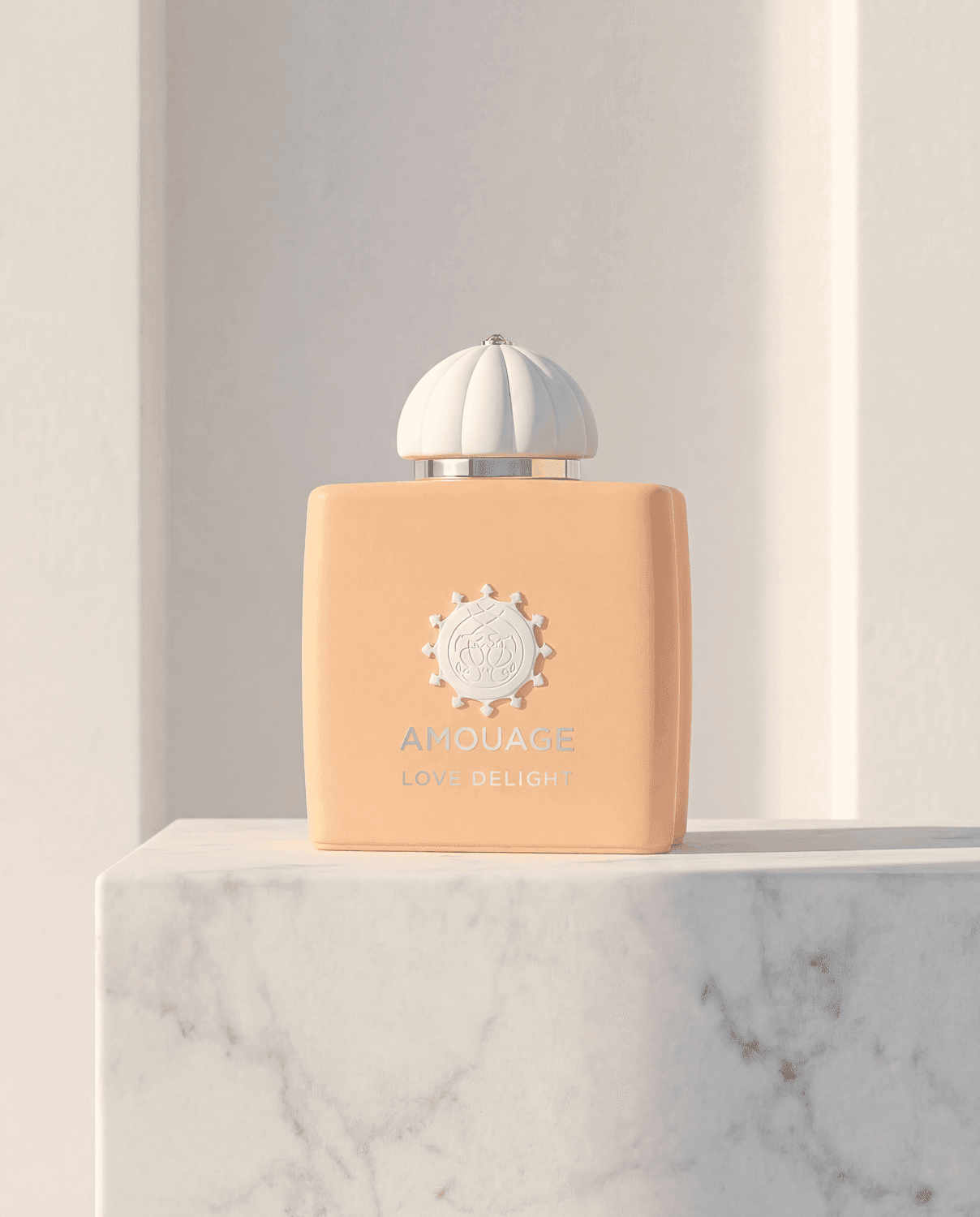 Love Delight by Amouage - Marble Product Shot January 2026 Fragrance